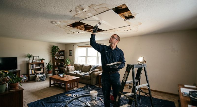 Ceiling Leak Repair Service in Katy, TX