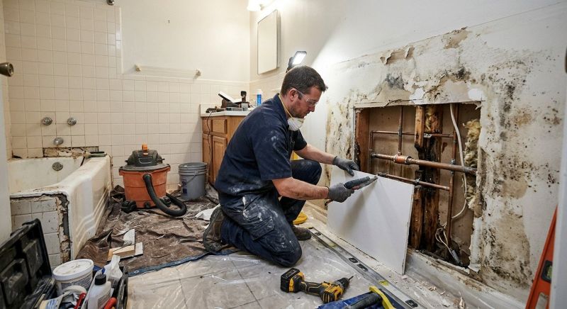 Bathroom Floor Replacement in Denver, CO
